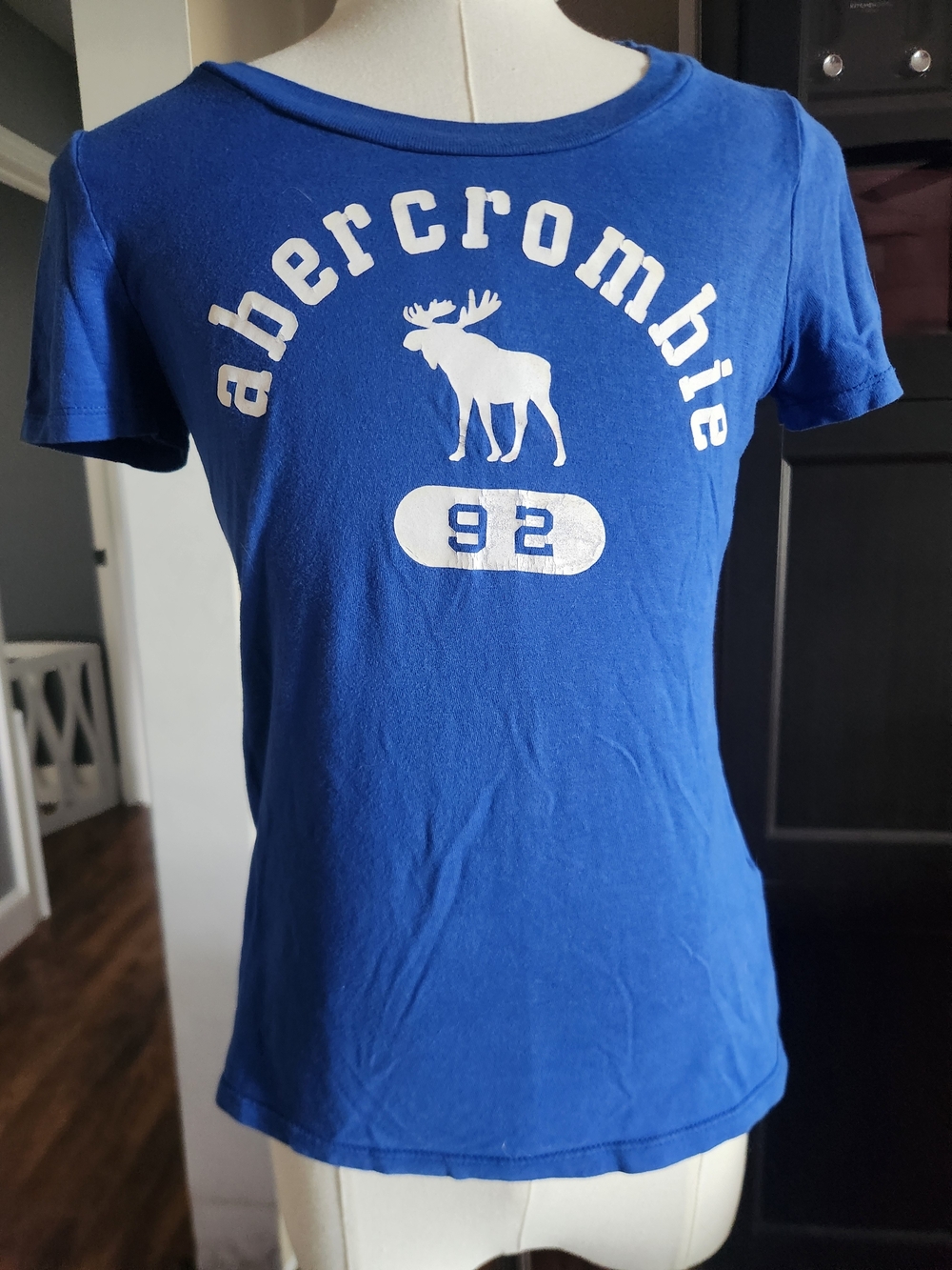 abercrombie kids Blue Short Sleeve Logo Tee